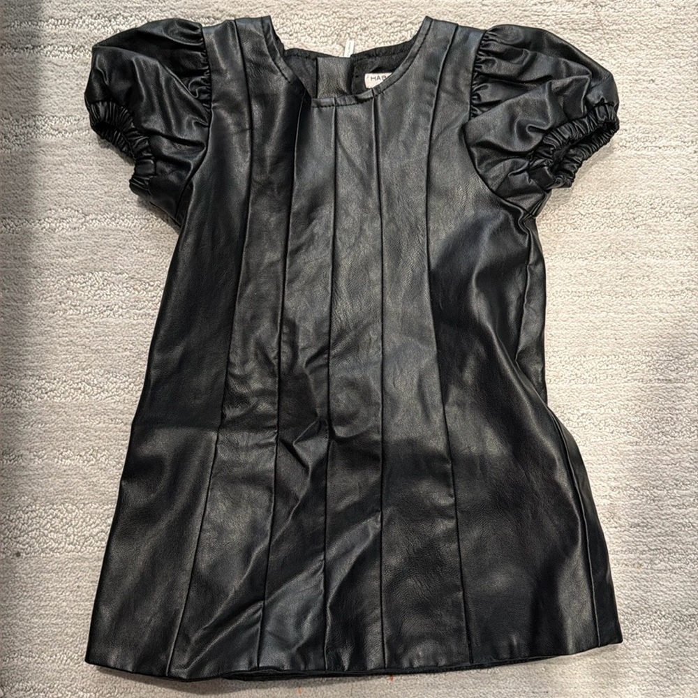 Habitual Black leather dress